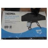 Grill It 65" Gray Grill Cover with 59" Half Length Grill Cover