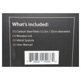 Souped Up Recipes Carbon Steel 12.5" Wok