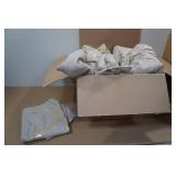 King Comforter with Pillowcases -Khaki Gold Metallic Marble