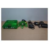 Nintendo 64 Jungle Green Gaming System with Controller - Expansion Pak