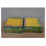 *2* 72-Packs of Ticonderoga Wood Golf Pencils