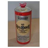 Partial Can Hercules 15 Reloder Smokeless Rifle Powder