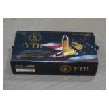 50 YTR 9mm Luger 124 Gr FMJ Ammo