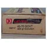 20 Hornady LeveRevolution .45-70 Govt 325 Gr Evolution Ammo