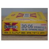 *13* Western Super-X .30-06 Sprg 180 Gr Silvertip Ammo