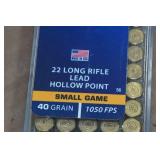 100 CCI Sub Sonic .22 LR 40 Gr Lead HP Ammo