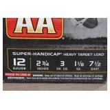 25 Winchester AA 12 Gauge 2-3/4" 7-1/2 Shot Shotshells