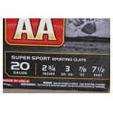 25 Winchester AA 20 Gauge 2-3/4" 7-1/2 Shot Shotshells