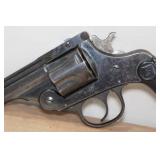 Harrington & Richardson .32 S&W Auto Ejecting Second Model Top-Break Revolver - Cut Barrel