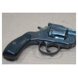 Harrington & Richardson .32 S&W Auto Ejecting Second Model Top-Break Revolver - Cut Barrel