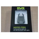 Meprolight Folding Back-Up Sight Set with Self-Illuminated Night Sights