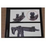 Meprolight Folding Back-Up Sight Set with Self-Illuminated Night Sights