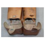 Vintage WWII German Dual Leather Ammo Pouch