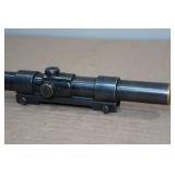 Vintage Weaver 22 Cal Tip Off 3/4" Scope with Mounts