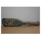 Howling Wolf Resin Canoe Paddle