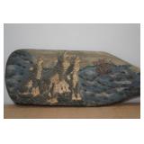 Howling Wolf Resin Canoe Paddle