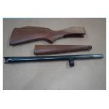 Remington 12 Gauge Shotgun Barrel with a Wood Stock and Forearm