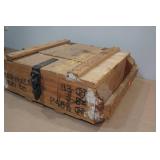 Vintage Wooden Ammo Case