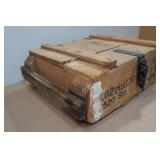 Vintage Wooden Ammo Case