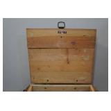 Vintage Wooden Ammo Case