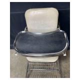 Vintage Metal High Chair in Excellent Condition