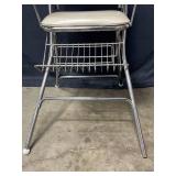 Vintage Metal High Chair in Excellent Condition