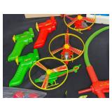 Great Lot of Toys - VTG and Modern. Bow and Arrows, Phone, Football Game, Helicopters, Darts, First Aid Case (empty) and Much More!!! - Excellent Condition