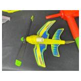 Great Lot of Toys - VTG and Modern. Bow and Arrows, Phone, Football Game, Helicopters, Darts, First Aid Case (empty) and Much More!!! - Excellent Condition
