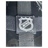 Goalie Gear inc. Helmet (does not inc cert stickers for competition use), HPG RBK JR-L Breezers, and Mesh Bag of Accesories