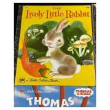 Little Golden Books - Dumbo, Cinderella, Thomas and the Big, Big, Bridge, Alice in Wonderland, Bialosky