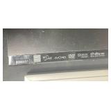 Panasonic Blu-Ray Disc Player w/ Various Cables, Cork Board, White Board