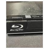 Panasonic Blu-Ray Disc Player w/ Various Cables, Cork Board, White Board