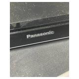 Panasonic Blu-Ray Disc Player w/ Various Cables, Cork Board, White Board