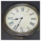 2 Clocks & Decorative Plate w/ Embossed Leaf (made in Columbia)