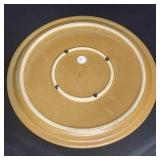 2 Clocks & Decorative Plate w/ Embossed Leaf (made in Columbia)