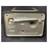 Crosley Radio (black) and VTG Multi-Media Storage - Various Media Included