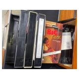Crosley Radio (black) and VTG Multi-Media Storage - Various Media Included