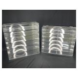 2 Model Car Display Cases - Excellent Condition