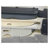 Carpeted Car Mats and Retractable Trunk Covers - Multiple Colors and Styles