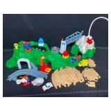 Lot of Fisher Price Toy/Train Track Set