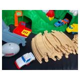 Lot of Fisher Price Toy/Train Track Set