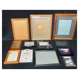 Lot of Various Picture Frames - Variety of Colors and Sizes