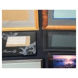 Lot of Various Picture Frames - Variety of Colors and Sizes