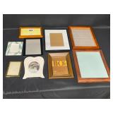 Lot 2 of Various Picture Frames - Variety of Colors and Sizes