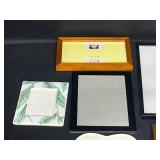 Lot 2 of Various Picture Frames - Variety of Colors and Sizes