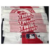 VTG MN Twins Collectibles and Memorabilia inc S. Erickson and R. Bush Trading Cards, Homer Hankies from Various Years, Twins Ticket from the Metrodome and More!!!