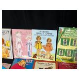 Large Lot of Vintage UNCUT Paper Doll Books, Paper Dolls and Accessories and More!