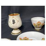 Large Lot of Beautiful VTG and Collectible Queen Elizabeth II Memorabilia - Excellent Condition - List in Description inc 24K Gold Accents