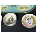 Large Lot of Beautiful VTG and Collectible Queen Elizabeth II Memorabilia - Excellent Condition - List in Description inc 24K Gold Accents