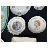 Large Lot of Beautiful VTG and Collectible Queen Elizabeth II Memorabilia - Excellent Condition - List in Description inc 24K Gold Accents